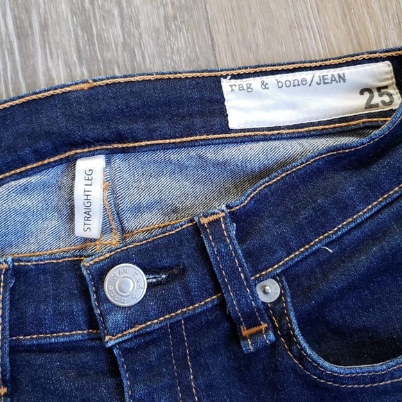 rag & bone Straight Leg Jeans - Picture 10 of 15